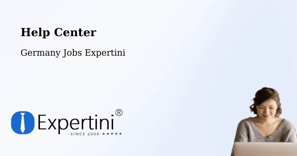 Help Center – Schönstedt - Germany Jobs Expertini