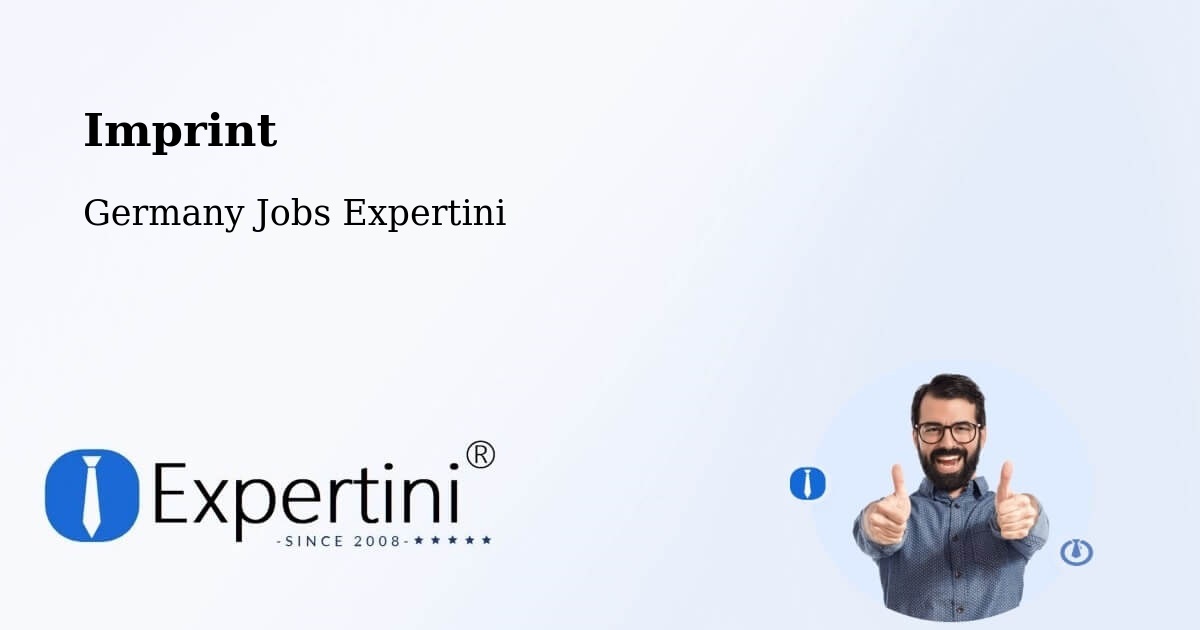 Imprint – Schönstedt - Germany Jobs Expertini