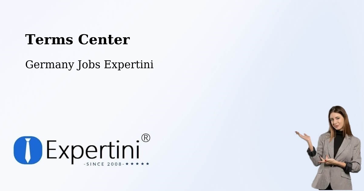Terms of Service – Schönstedt - Germany Jobs Expertini